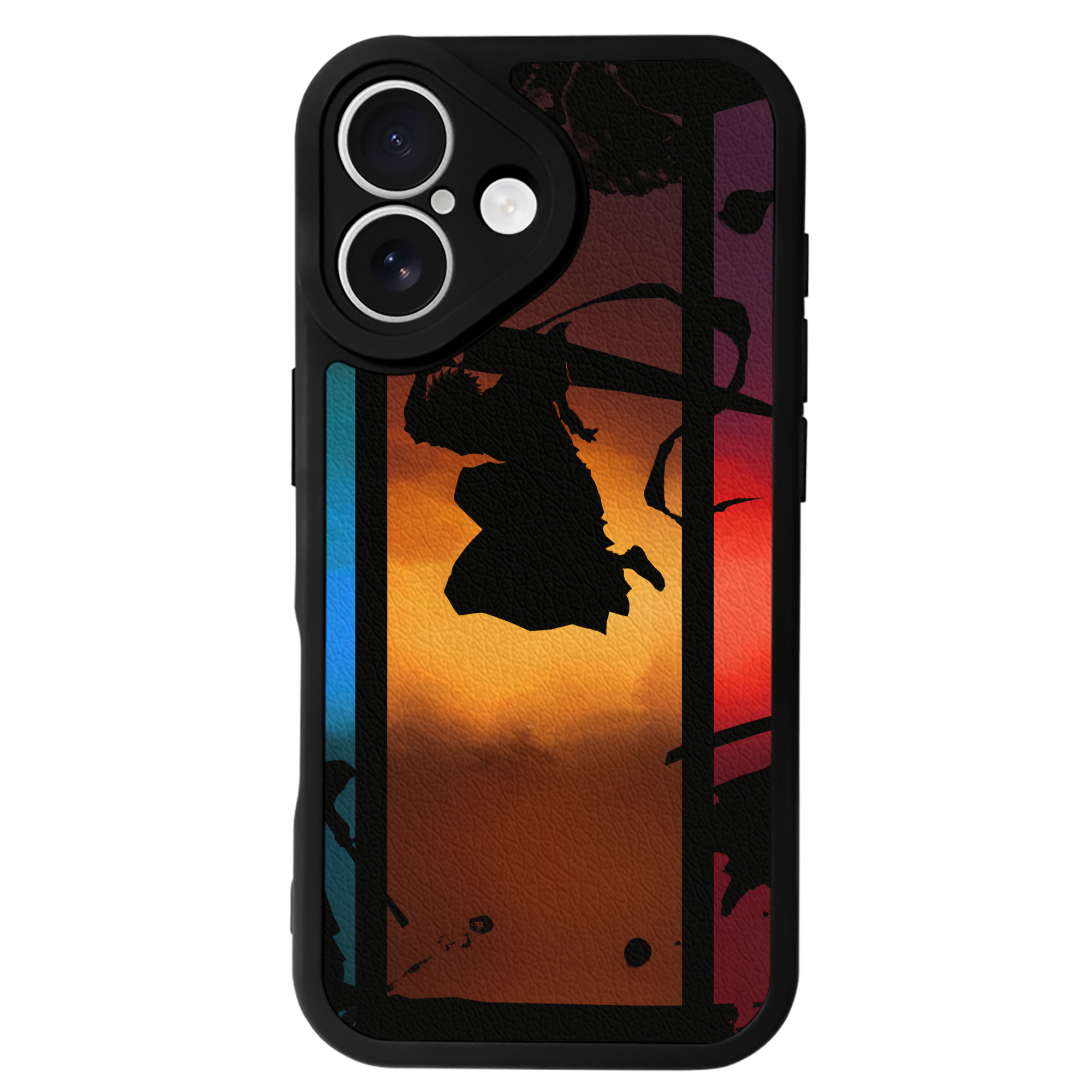 （画像用） ブリーチ BLEACH 【iPhone 16シリーズ対応】シリコンスマホケース（レザー調） 材質：シリコン